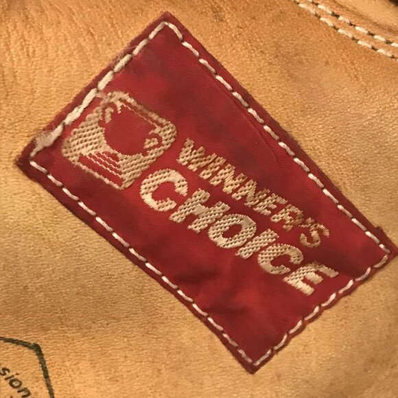 Winner's Choice Baseball Catchers Mitt Professional Model Rawhide Laced Leather - Picture 2 of 9